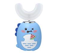 Children's U Shaped Toothbrush, with 3 Smart Cleaning Modes, 4.17x10.16cm, Cartoon Toothbrush with Timer, Toddler Electric Brush, Waterproof and Safe Material, for Ages 2-6 Boys, Girls