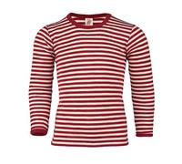 Children's Undershirt Long Sleeve Wool Machine W., Angel Natural, 2 Colours, Size 92 - 176 - Red - 18-24 months