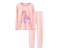 Children's Underwear Set Cartoon Printed Pajamas Boys Long Sleeve Large Children's Homewear Boys Shorts Size 9 10 (Red, 10-11 Years)