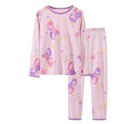 Children's Underwear Set Cartoon Printed Pajamas Boys Long Sleeve Large Children's Homewear Boys Shorts Size 9 10 (Purple, 2-3 Years)