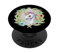 Children's Unicorn Child Retro Horse Girls 60s PopSockets Adhesive PopGrip