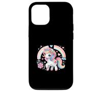 Children's Unicorn Mythical Creatures Horses Girls Rainbow Case for iPhone 12/12 Pro
