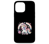 Children's Unicorn Mythical Creatures Horses Girls Rainbow Case for iPhone 13 Pro Max
