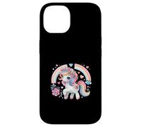 Children's Unicorn Mythical Creatures Horses Girls Rainbow Case for iPhone 14