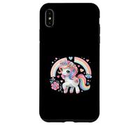 Children's Unicorn Mythical Creatures Horses Girls Rainbow Case for iPhone XS Max