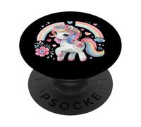 Children's Unicorn Mythical Creatures Horses Girls Rainbow PopSockets Adhesive PopGrip