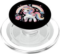 Children's Unicorn Mythical Creatures Horses Girls Rainbow PopSockets PopGrip for MagSafe