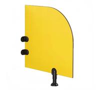 Children's Urinal Partition, Privacy Urinals Divider,Sturdy and Durable for Kindergartens, Schools, Public Places, Shopping Cente(Yellow,60x60cm(23.6x23.6in))