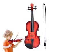 Children's Violin for Beginners, Children's Instrument, Kids Musical Instrument with Adjustable Strings for Preschoolers Boys and Girls to Learn for Family Travel and Birthday and Beginners