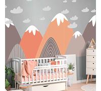 Children's Wall Sticker Giant Scandinavian Mountain Decoration Franscika 70 x 130 cm
