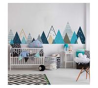 Children's Wall Sticker Giant Scandinavian Mountains for Baby's Room 95 x 360 cm