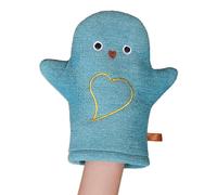 Children's Wash Mitts for Bathing, Children's Bath Glove - Bath Body Washer, Soft Scrub Wash Mitts with Double-Sided Design in Cute , Easy to Wear Wash Mitts for Men