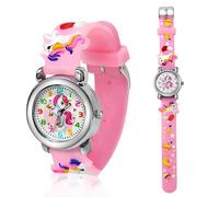 Children's Watch, 3D Analogue Children's Watch, Luminous Quartz Watches, Children's Educational Watches, Children's Watches for Children from 3 to 10 Years, b