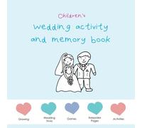 Children's Wedding Activity and Memory Book - blue edition: wedding puzzles, wedding activities, wedding games, wedding memory pages... (Children's Wedding Activity and Memory Books)