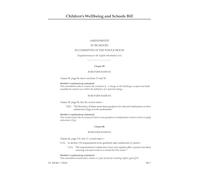 Children's Wellbeing and Schools Bill Amendments to be moved in Committee of the Whole House [Supplementary to the Eighth Marshalled List] (House of Lords) HLB 84 VIII b