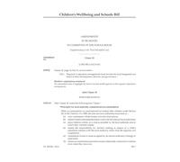 Children's Wellbeing and Schools Bill Amendments to be moved in Committee of the Whole House [Supplementary to the Third Marshalled List] (House of Lords) HLB 84 III a