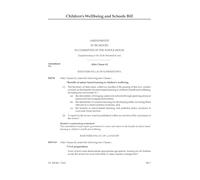 Children's Wellbeing and Schools Bill Amendments to be moved in Committee of the Whole House [Supplementary to the Sixth Marshalled List] (House of Lords) HLB 84 VI b