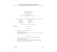 Children's Wellbeing and Schools Bill Fourth Marshalled List of amendments to be moved in Committee of the Whole House (House of Lords) HLB 84 IV