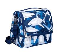 Children's Wildkin Dual Compartment Lunch Bag - Sharks