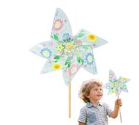 Children's Windmills Handmade Wind Chime | Creative activity for children, design yourself and outdoors in the garden