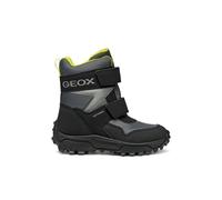 Geox Boys J Himalaya Boy B AbxSnow Boot, Dk Grey Lime, 1 UK