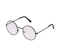 Childrens Wizard Glasses Costume Glasses Black Round Glasses Metal Rimmed Kids Classic Frames Clear Lens Boys Girls Fancy Dress World Book Day Geek Novelty Glasses Nerds Fake Glasses for Kids Cosplay