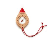 Children's wooden compass - with clip