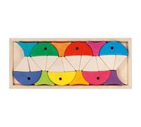 Goki Colour & Shape Sorting Game | Size: 1 Pack Goki Multicolor 1 Pack