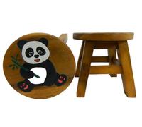 Children's Wooden Stool - Panda Step Stool