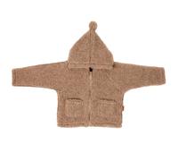 Children's Wool Hoodie Zaffiro Meri Nevada Marron 9/10 ans