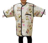 Children's X-Ray Lead Clothing Set - Radiation Protection Skirt with Square Scarf, Lead Hat & Collar for CT Oral Clinic Medical clothing(Short-sleeved clothes,0.35mmPb)