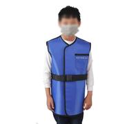 Children's X-Ray Lead Clothing Set - Radiation Protection Skirt with Square Scarf, Lead Hat & Collar for CT Oral Clinic Medical clothing(0.35mmPb)