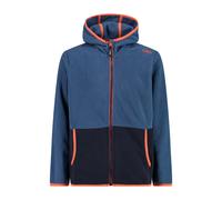 Cmp Fix Hood 32h1384 Full Zip Fleece Blue 6 Years Kids