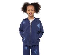Children's zip-up hooded sweatshirt ElevenParis Jamelia Bleu 8 ans