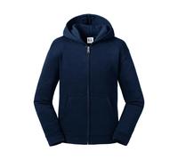 Children's zip-up hooded sweatshirt Russell Athletic Authentic Bleu 11/12 ans