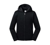 Children's zip-up hooded sweatshirt Russell Athletic Authentic Noir 9/10 ans