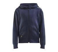 Children's zip-up hoodie Craft community 6/8 ans