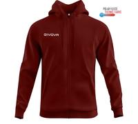 Children'sren's zipped hoodie Givova 500 Marron 2XS