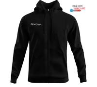 Children'sren's zipped hoodie Givova 500 Noir 4XS