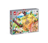 - Child'S 100-Piece Bees Puzzle - Educational Game - Made In France - Wwf Partnership - Fsc-Certified Cardboard - Suitable for Ages 6 and Up, J08627