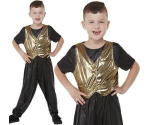 Childs 1980s 1990s Hammertime Fancy Dress Costume 80s MC Hammer Outfit Smiffys