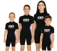 Childs 3mm CIC Shortie Westsuit by TWF - Lilac Age 3 - 4(Size 1)