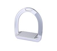 Child's angled floor safety aluminium stirrups Alfa Jump Safety2
