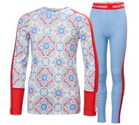 Child's base layer top and leggings set Helly Hansen Graphic Lifa 10 ans