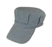 Child's Blue Engineer Train Conductor Hat