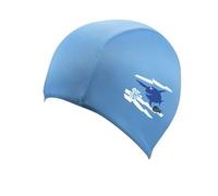 Childs Boys Girls Childrens Kids Swimming Hat Swim Cap Blue Beco