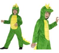Childs Deluxe Crocodile Fancy Dress Costume Girls Boys Unisex Outfit by Smiffys
