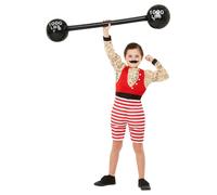 Childs Deluxe Tattooed Strong Boy Halloween Fancy Dress Party Costume