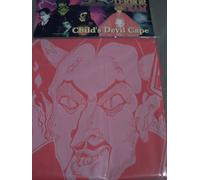 CHILD'S DEVIL CAPE ( FANCY DRESS)