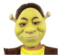Childs EVA Shrek Fancy Dress Mask Licensed Mask & Elasticated Strap by Smiffys